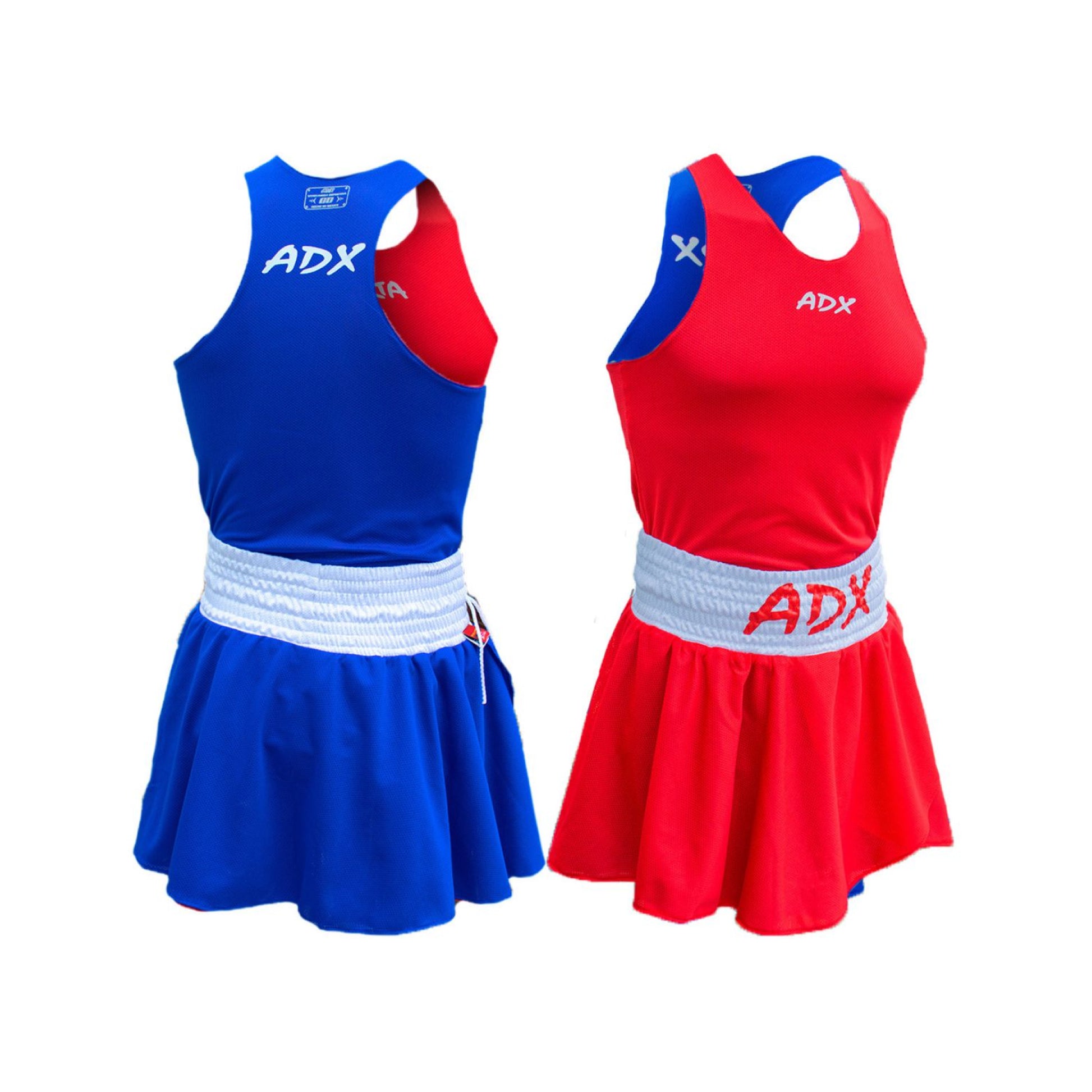 Uniforme de boxeo amateur de competencia para mujer ADX – Doble vista