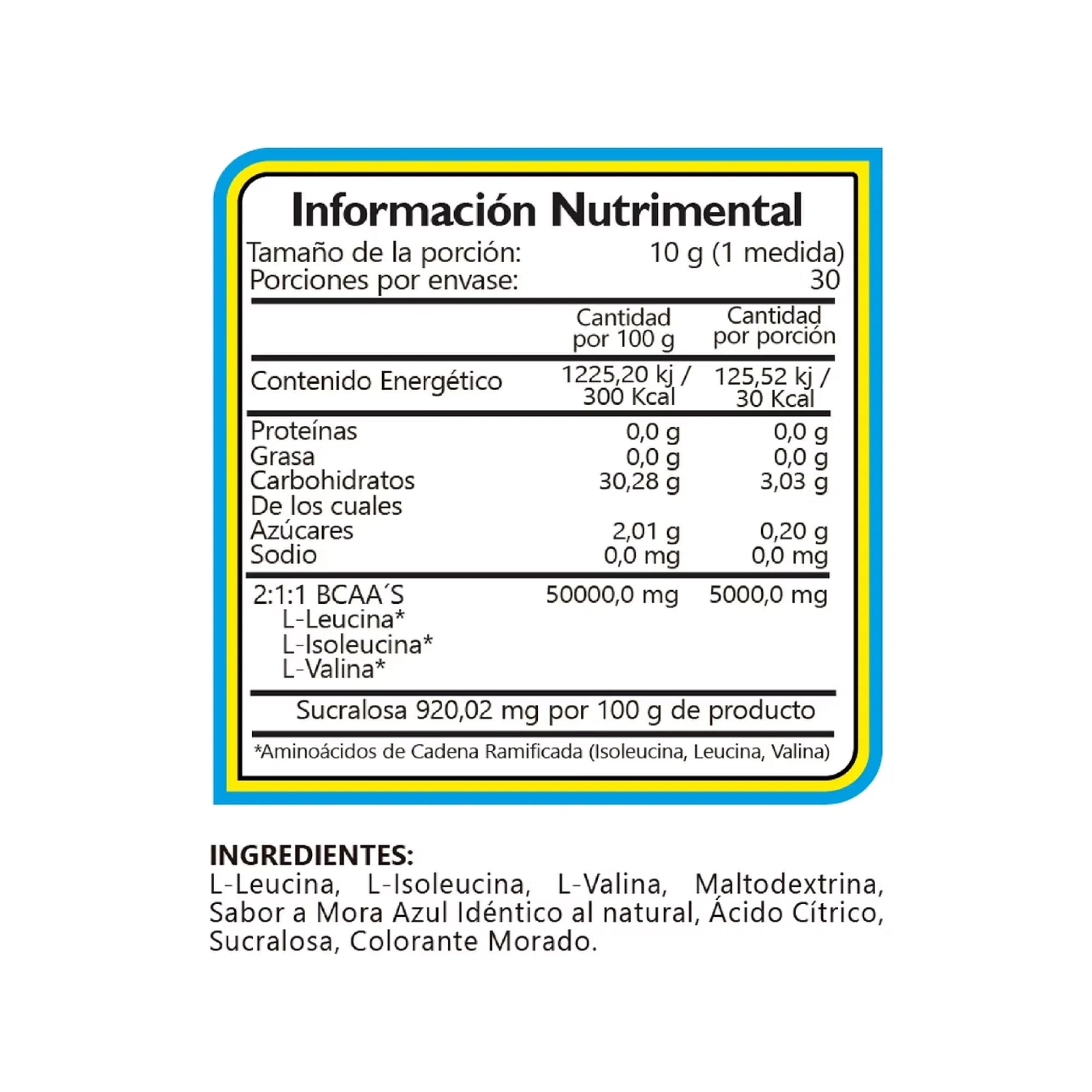 BHP Nutrition BCAA 2:1:1