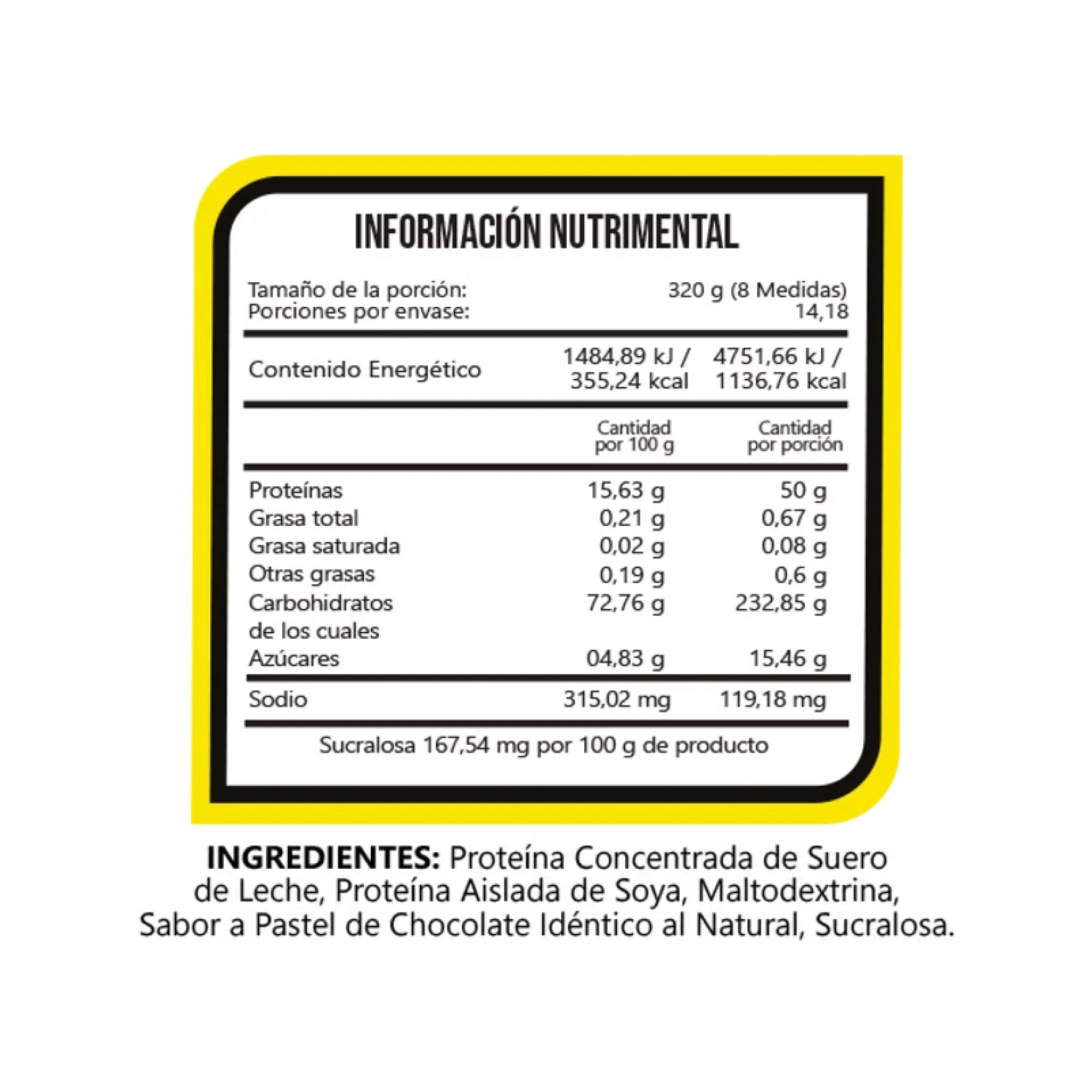 BHP Nutrition Gainer Ultra