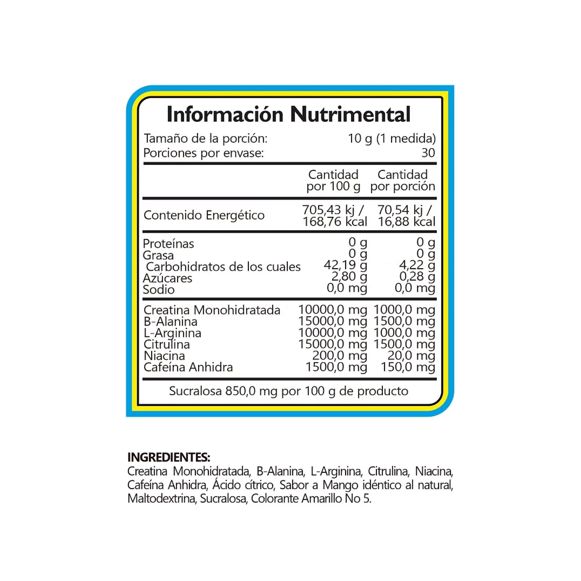 BHP Nutrition Shock Xtreme Pre-Workout
