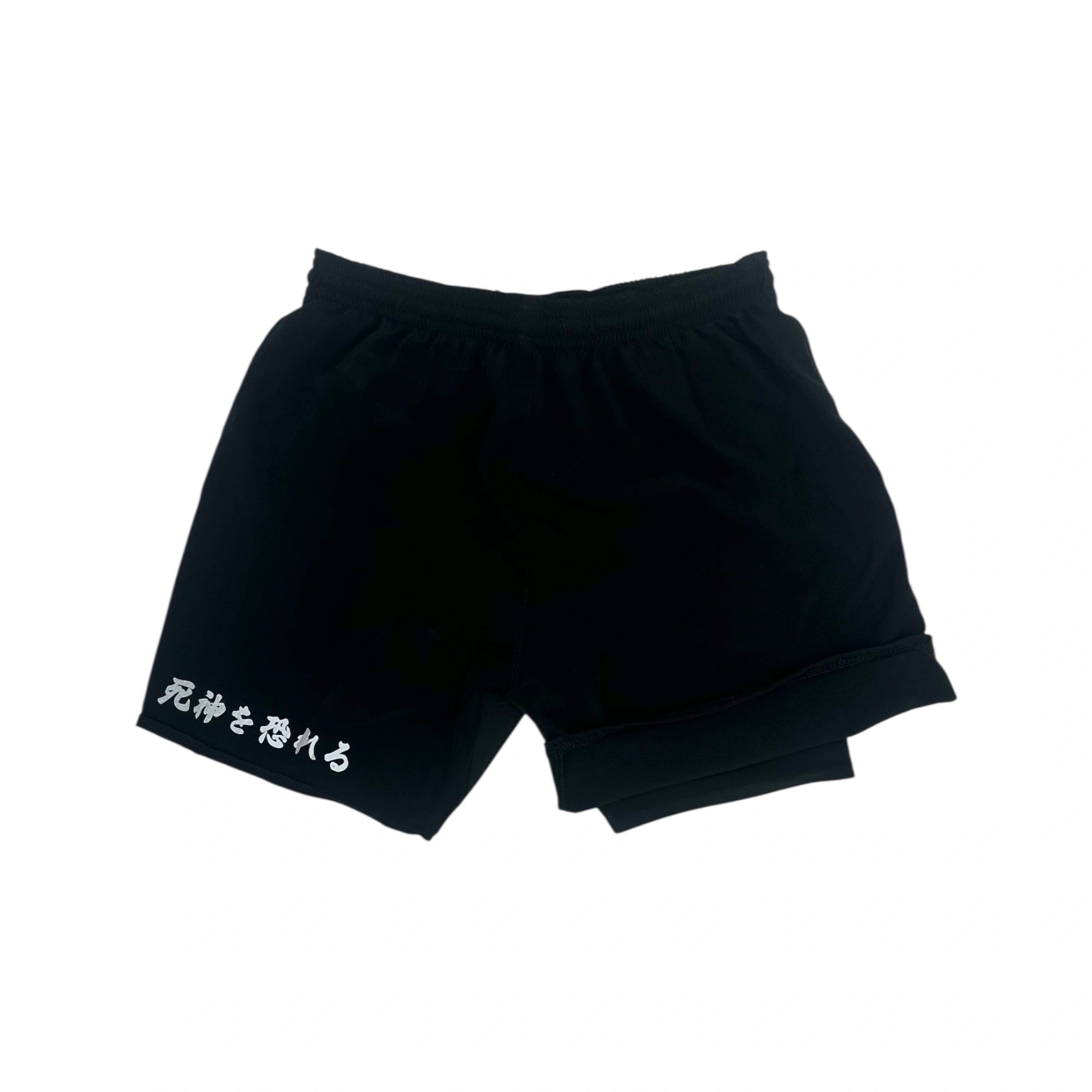 Shorts de Grappling Jiu-Jitsu con Mallas Fear The Reaper