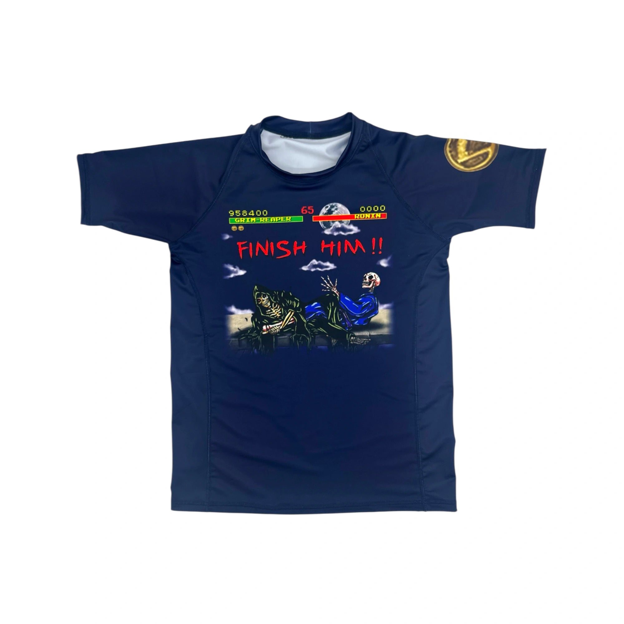Rash Guard de Jiu-Jitsu Fear the Reaper Manga Corta