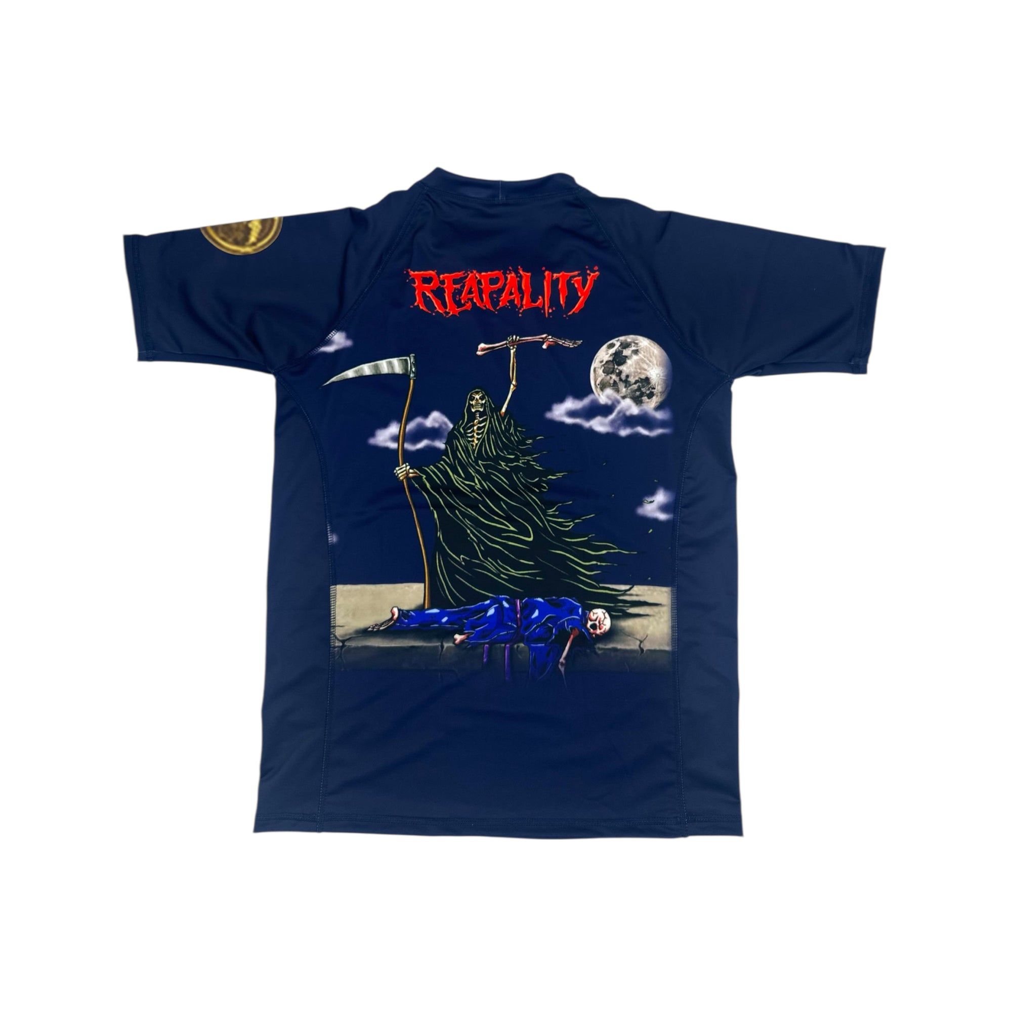Rash Guard de Jiu-Jitsu Fear the Reaper Manga Corta