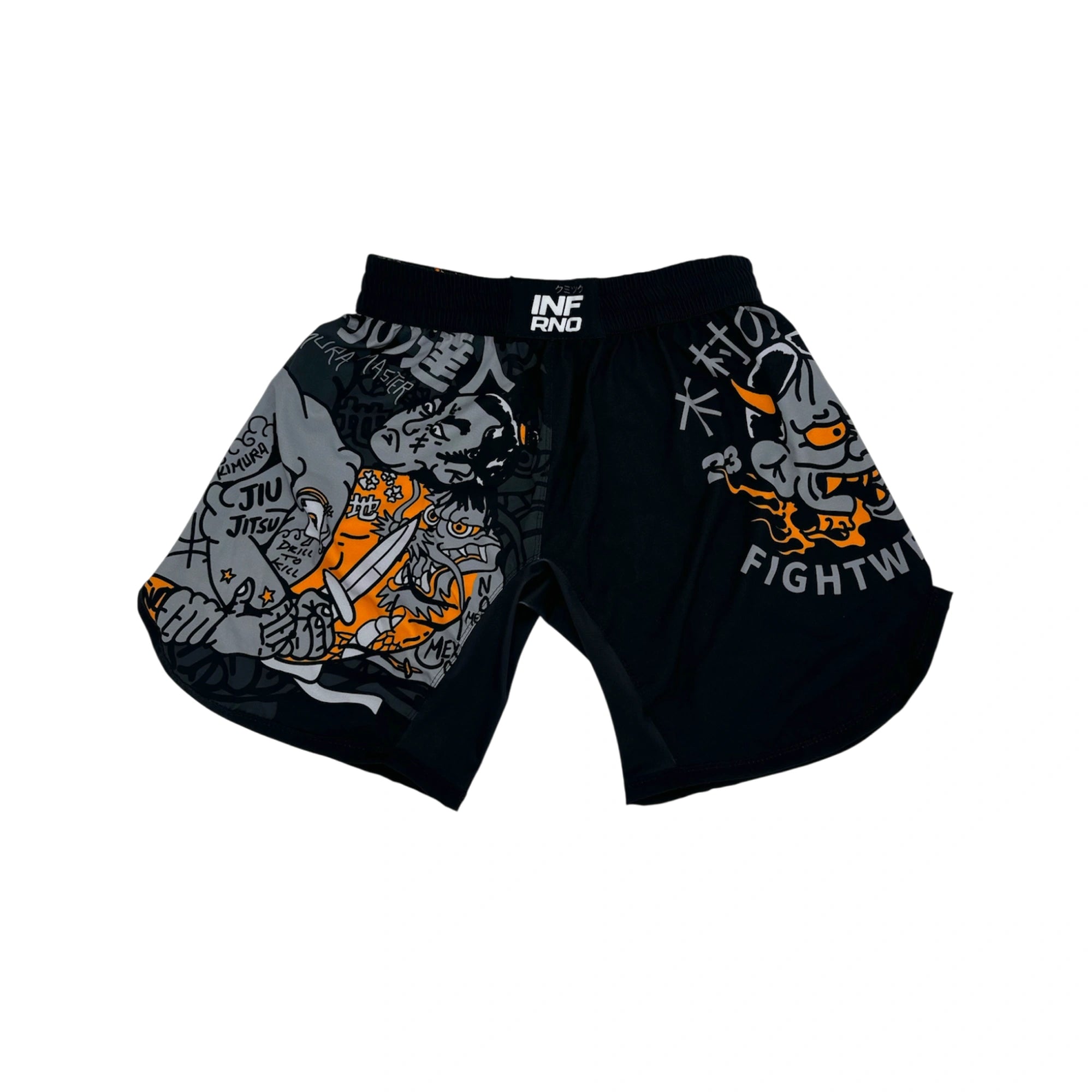 Inferno Incorporated Jiu-Jitsu Grappling Shorts