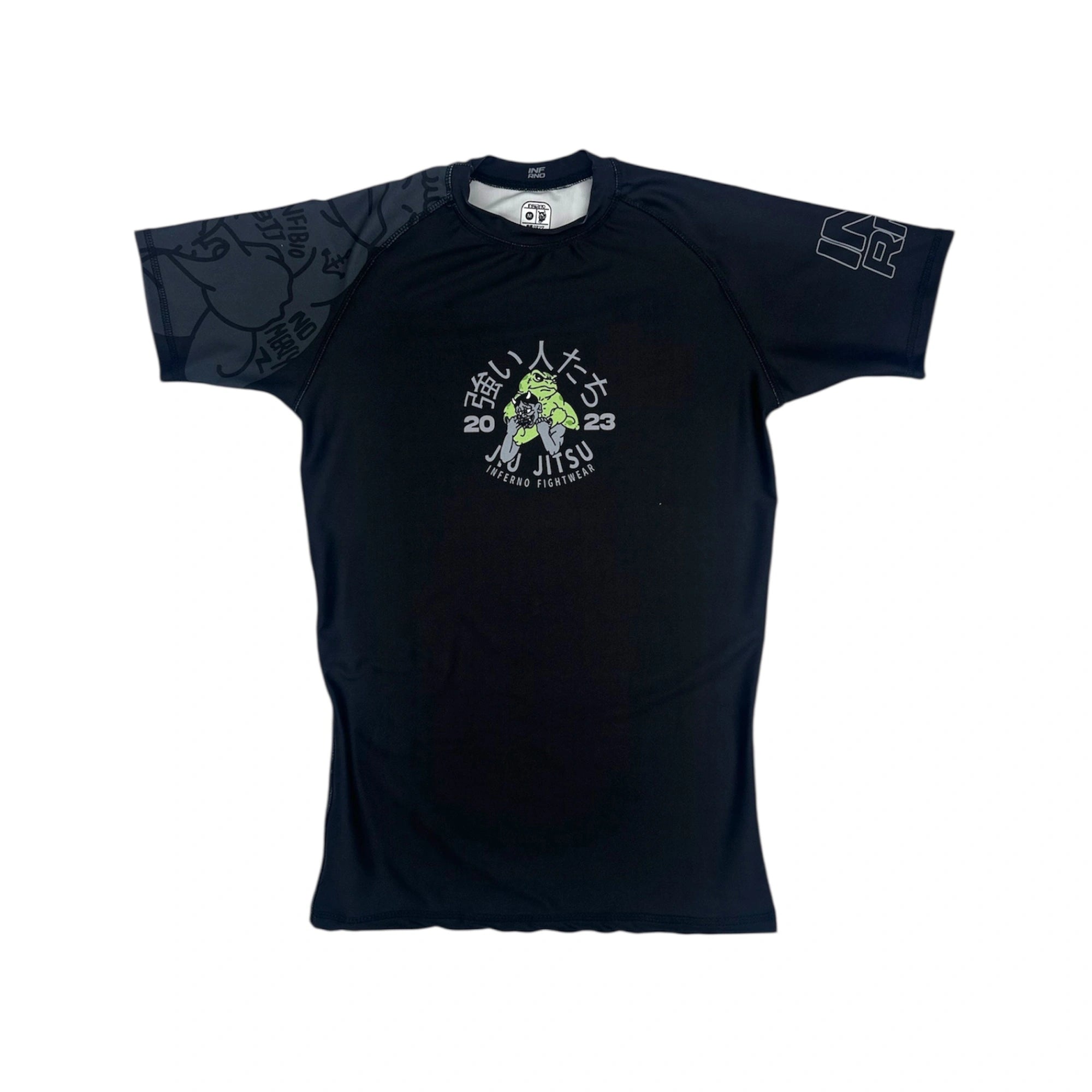 Inferno Incorporated Jiu-Jitsu Short Sleeve Rash Guard
