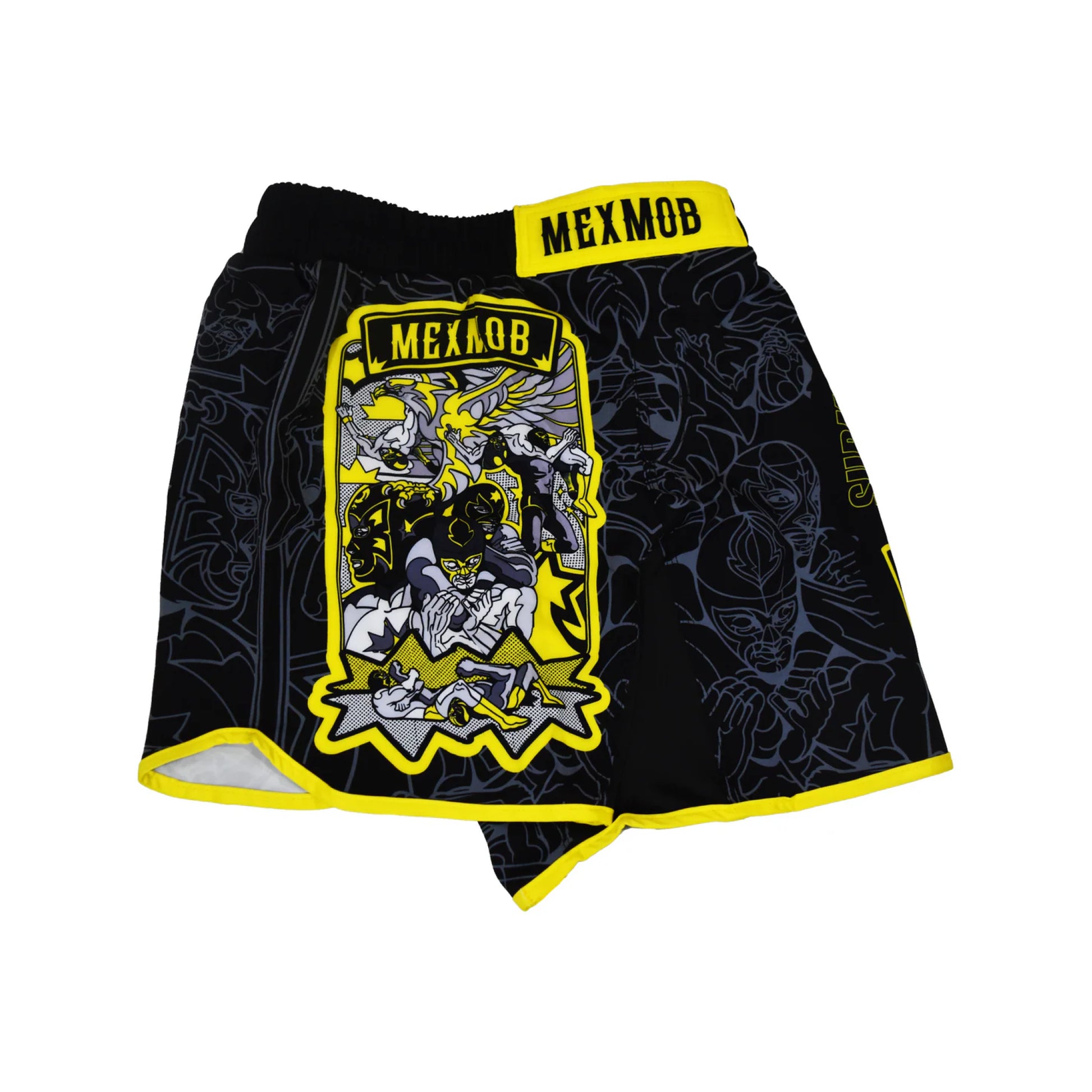 Shorts de Grappling de Jiu-Jitsu MEXMOB Xflex