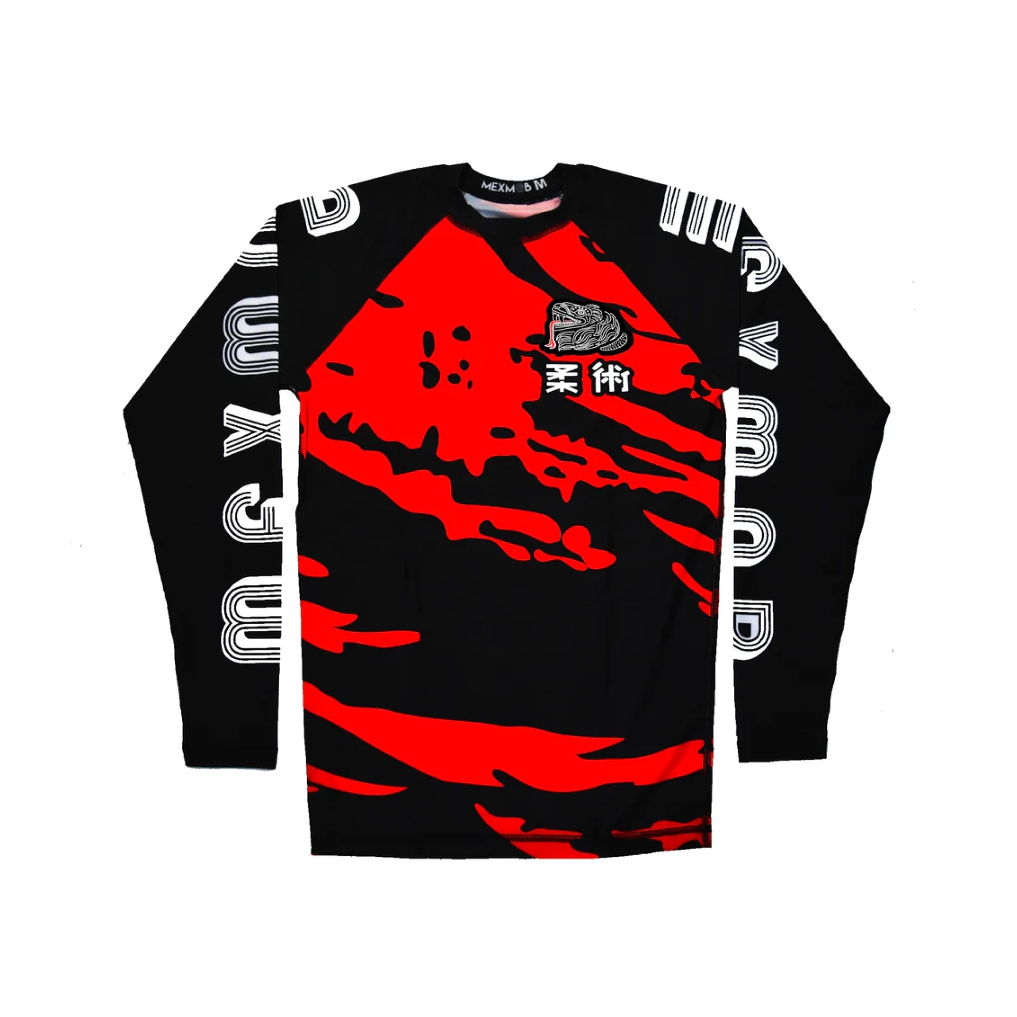 Rash Guard de Jiu-Jitsu MEXMOB Manga Larga