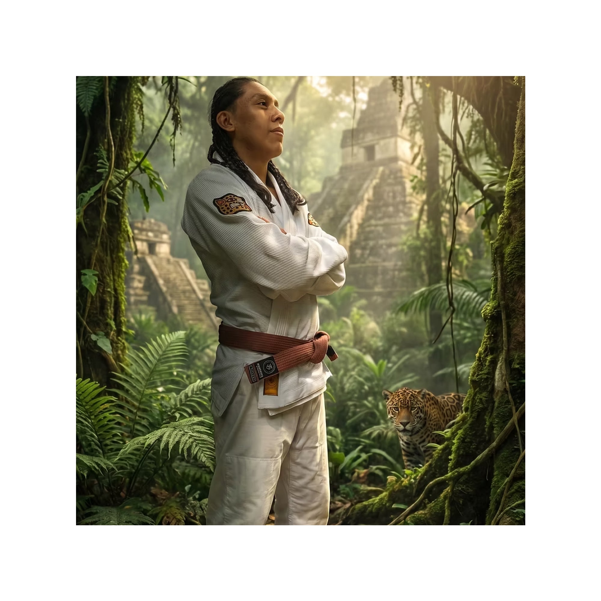 Gi de Jiu-Jitsu Presión y Diamantes Jaguar