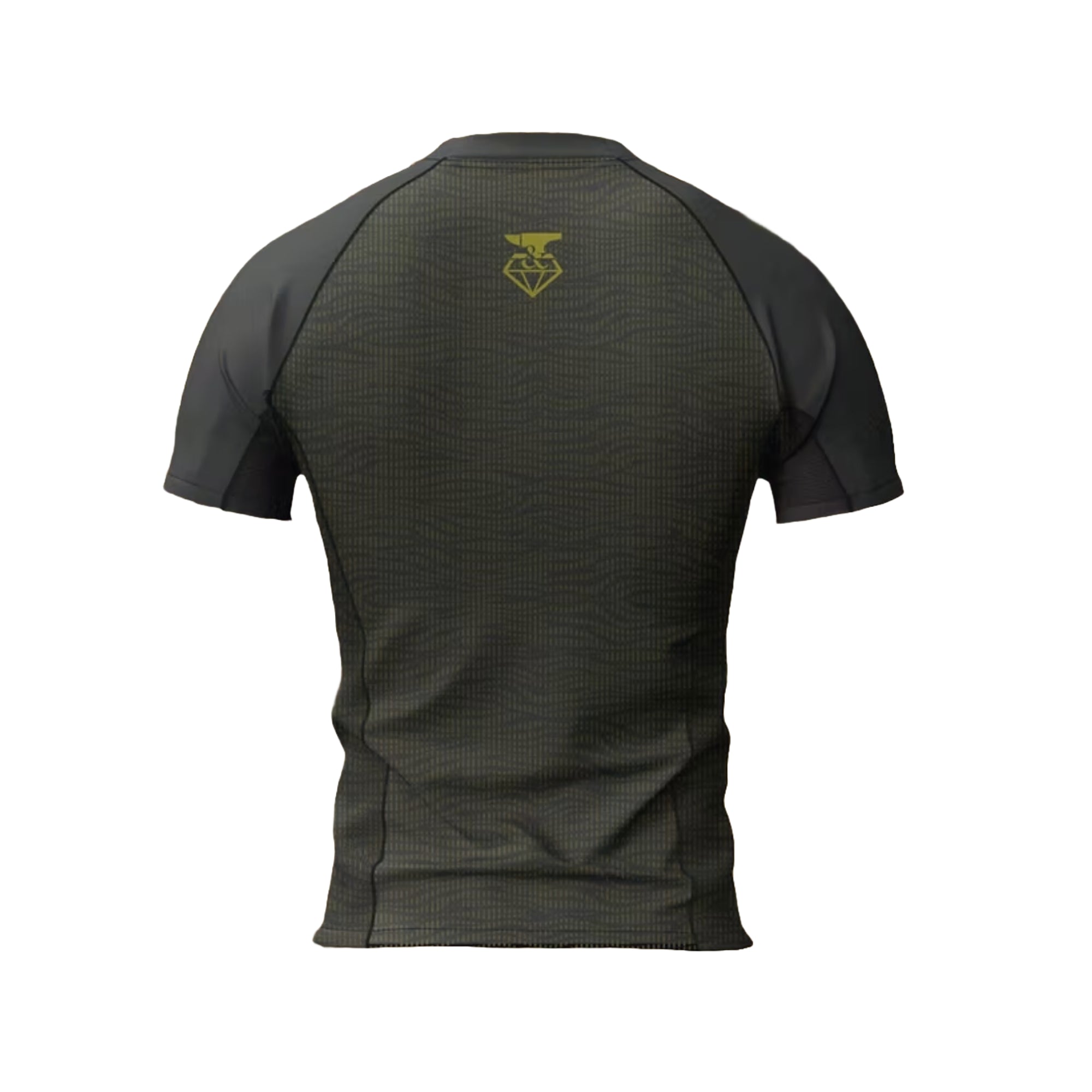 Rash Guard de Jiu-Jitsu Presión y Diamantes Manga Corta