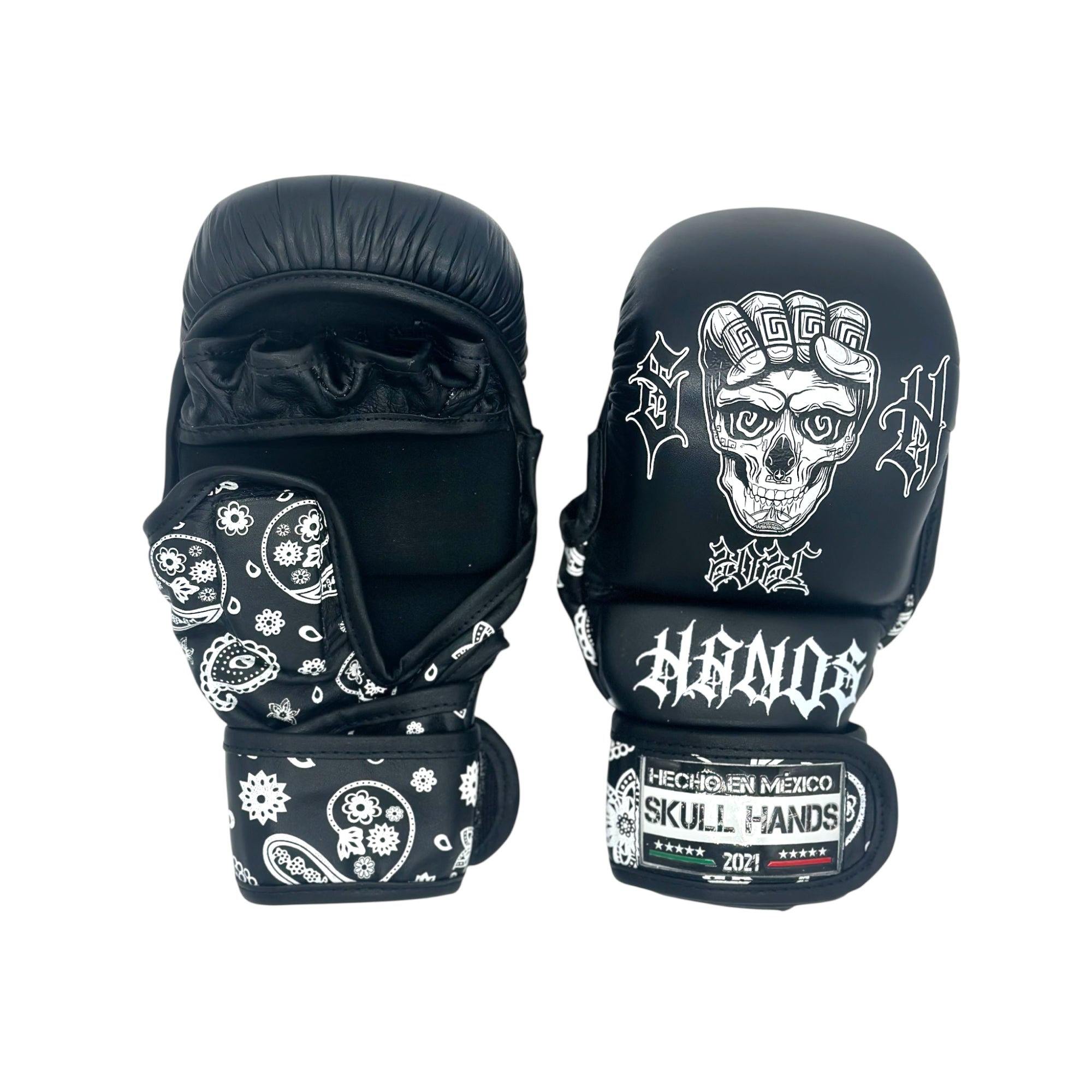 Skull Hands MMA Sparring Gloves