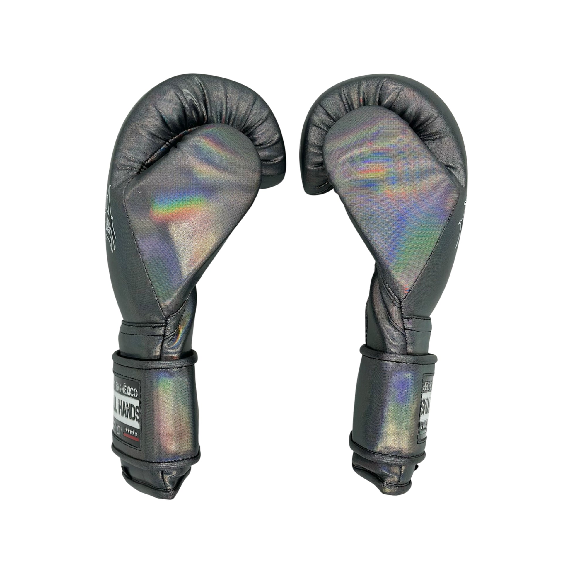 Skull Hands Vinyl Boxing Gloves
