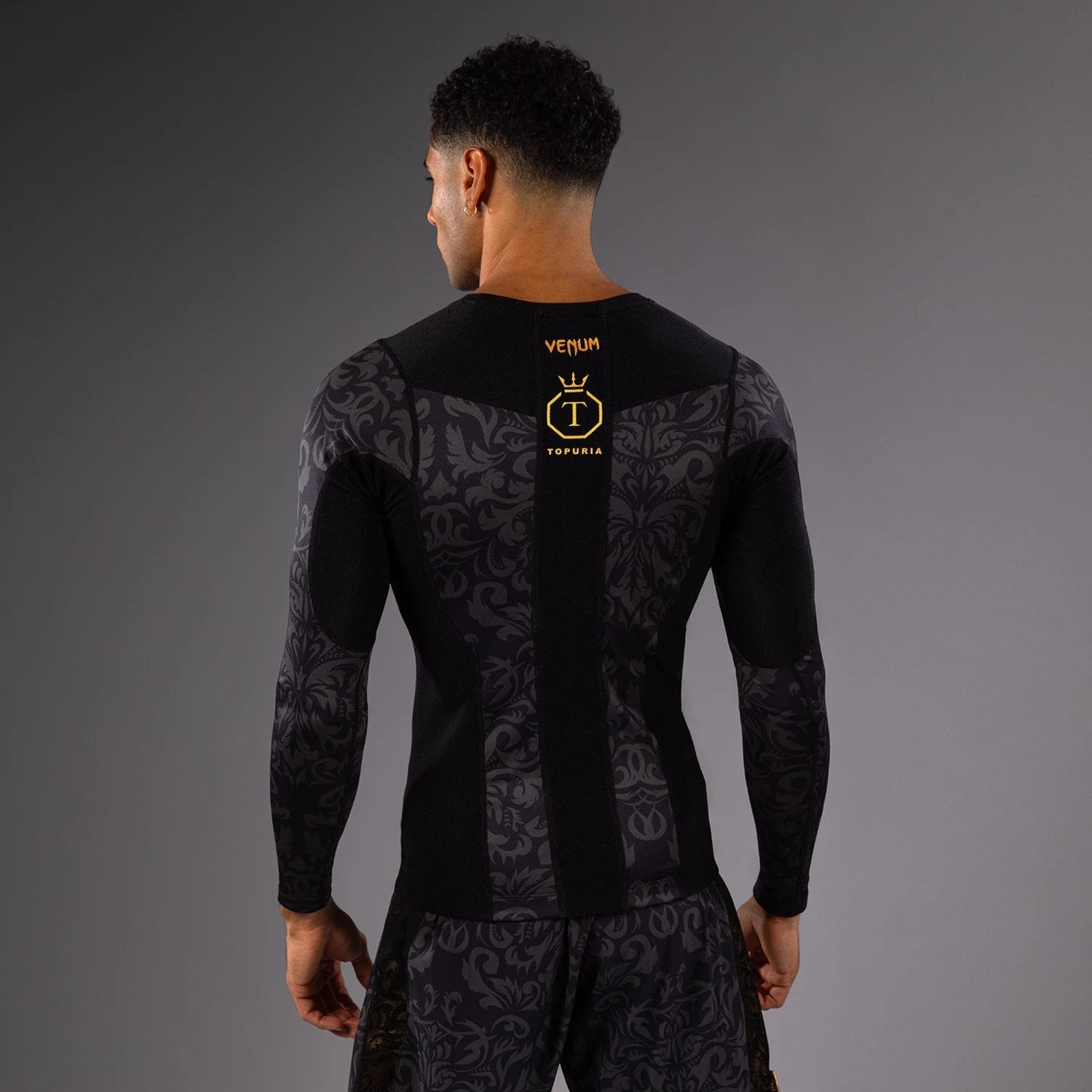 Venum Ilia Topuria Rashguard Manga Larga Edición Unmatched